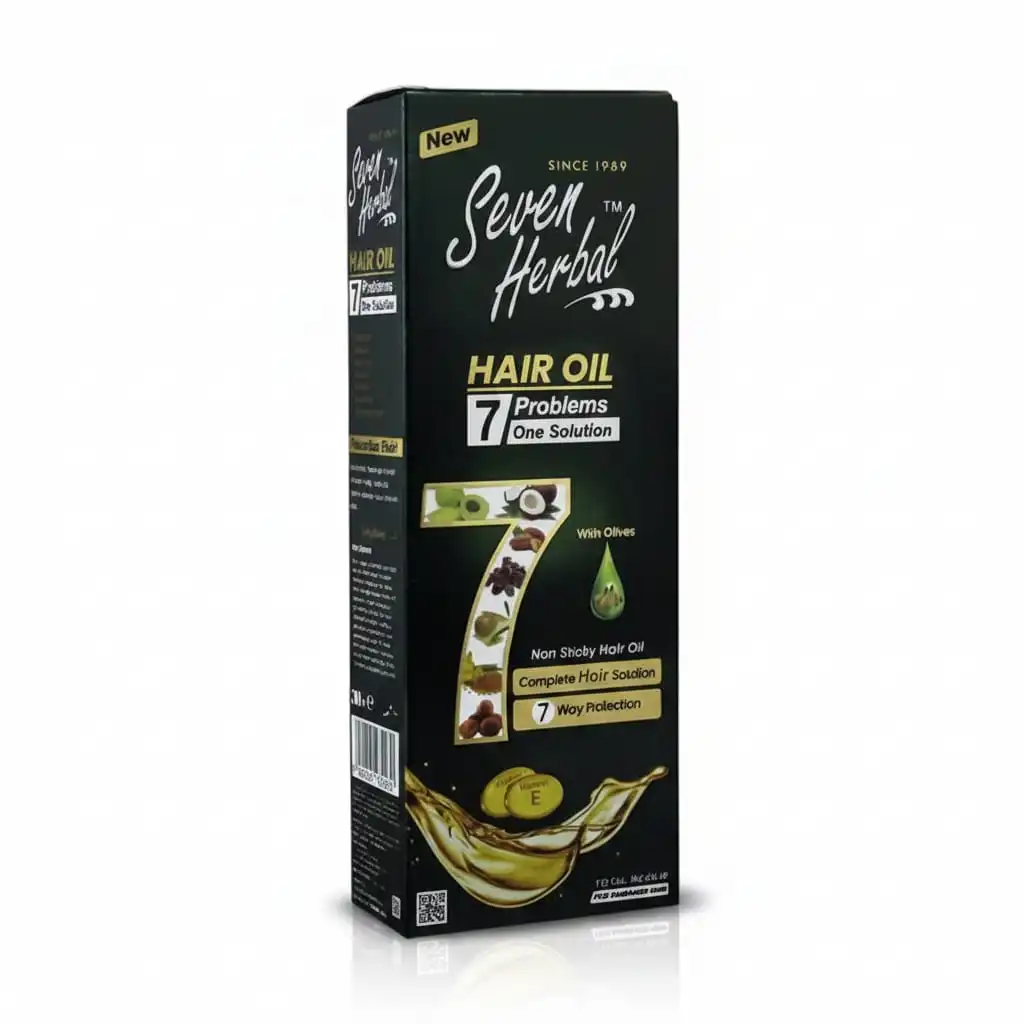 SEVEN HERBAL OIL 200ml (Retail 450) 